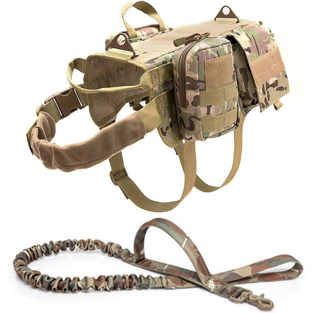 Tactical Military Dog Harness-Tay's Goodies