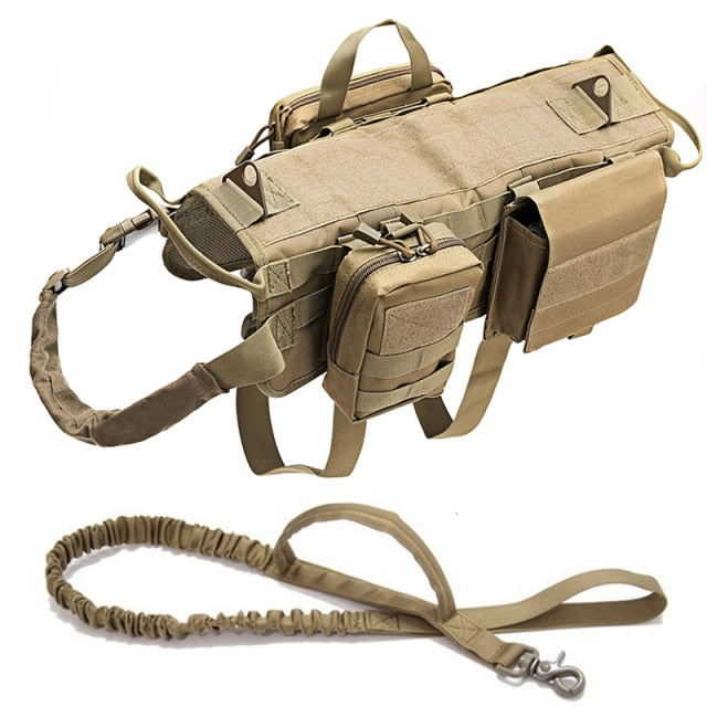 Tactical Military Dog Harness-Tay's Goodies