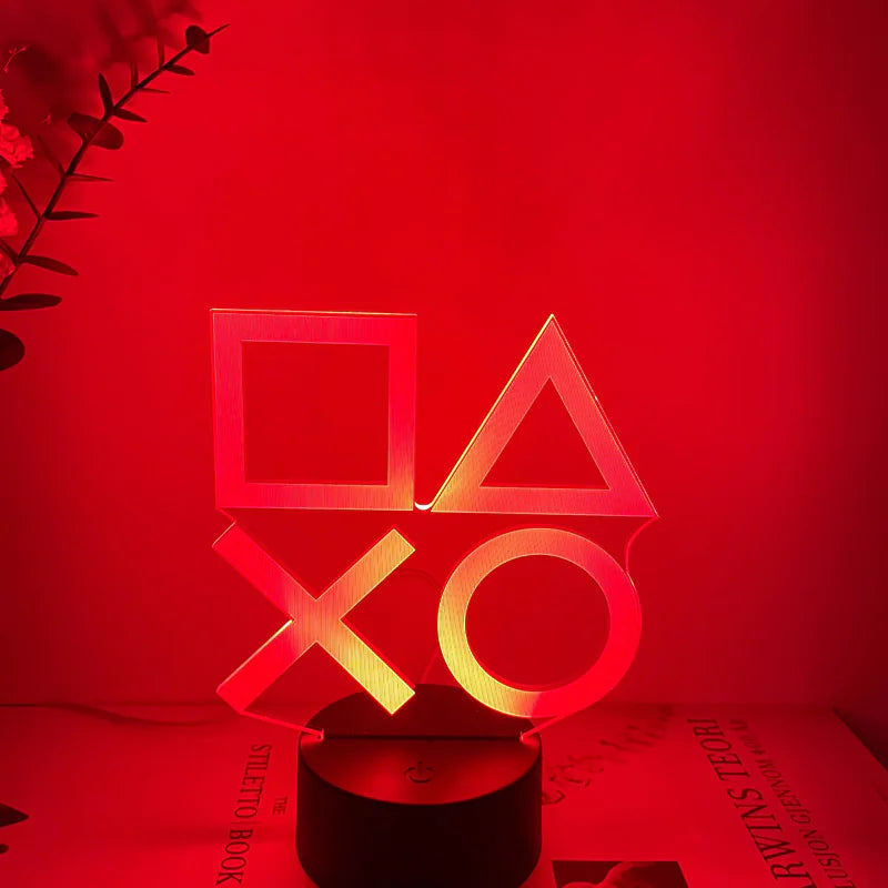 Creative Gamepad 3D LED Desk Lamp