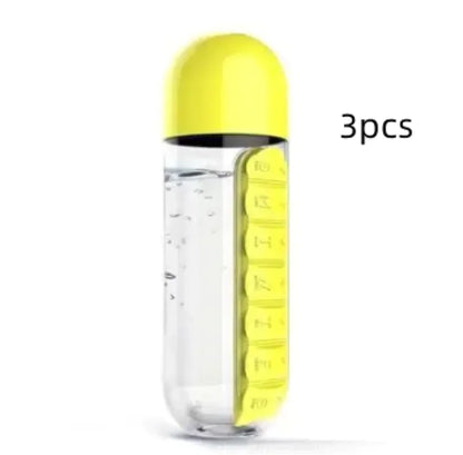 2-in-1 Medicine Bottle & Cup – 600ml-Tay's Goodies