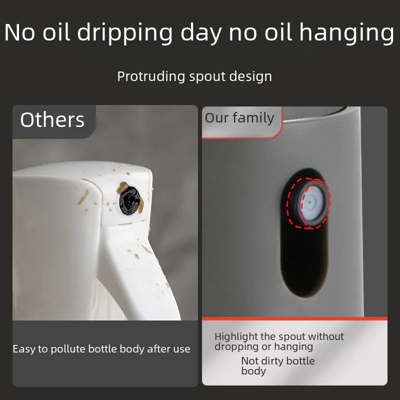 Self-Designed Glass Oil Spray Bottle for Kitchen Use-Tay's Goodies