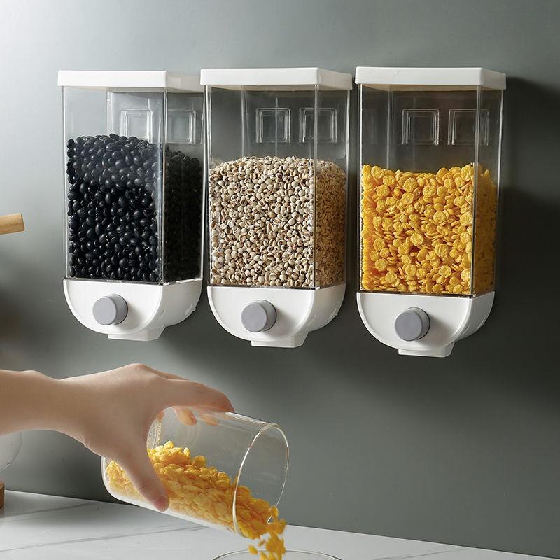 Wall-Mounted Kitchen Multi-Grain Sealed Jars-Tay's Goodies