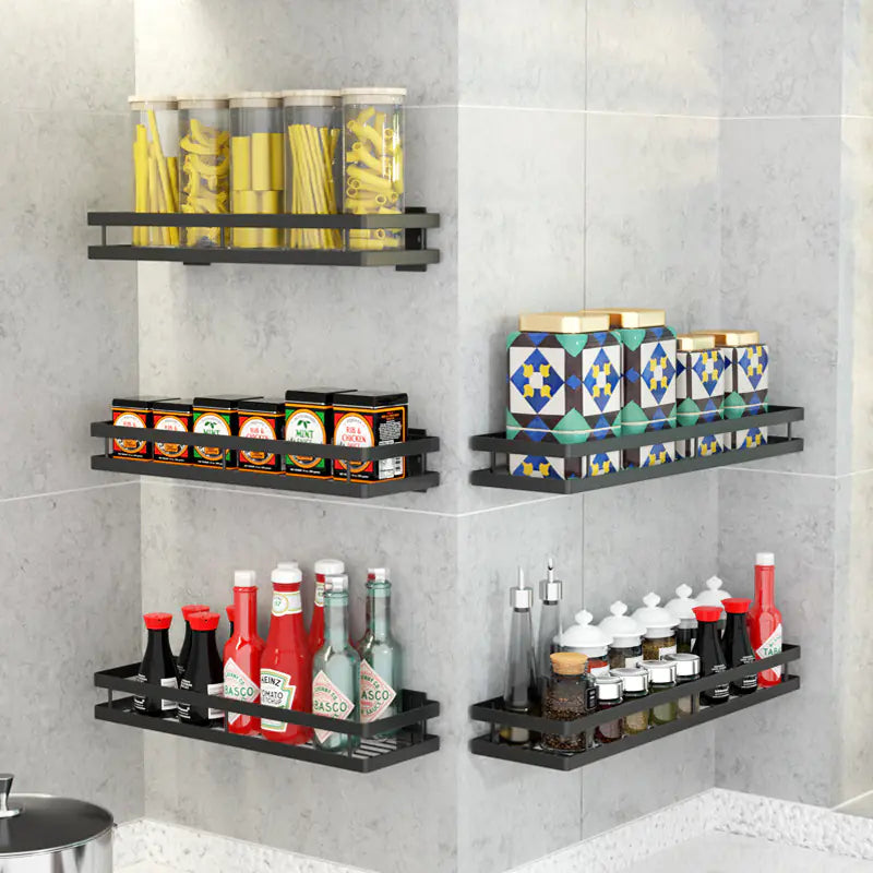Wall-Mounted Kitchen Spice Rack and Organizer Shelf-Tay's Goodies