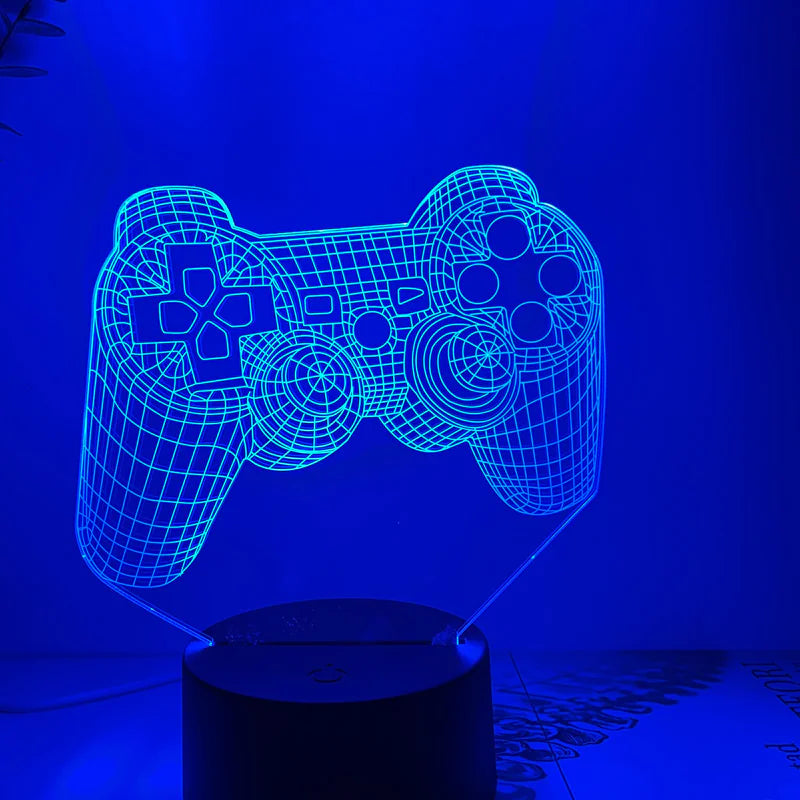 Creative Gamepad 3D LED Desk Lamp-Tay's Goodies