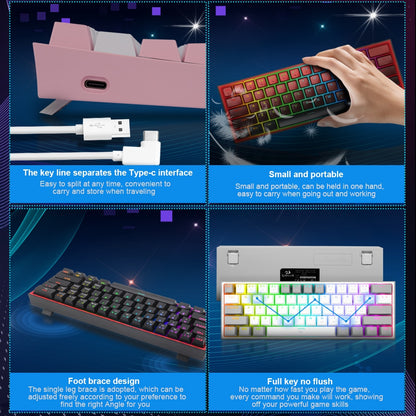 Mini Mechanical Gaming Wired Keyboard-Tay's Goodies