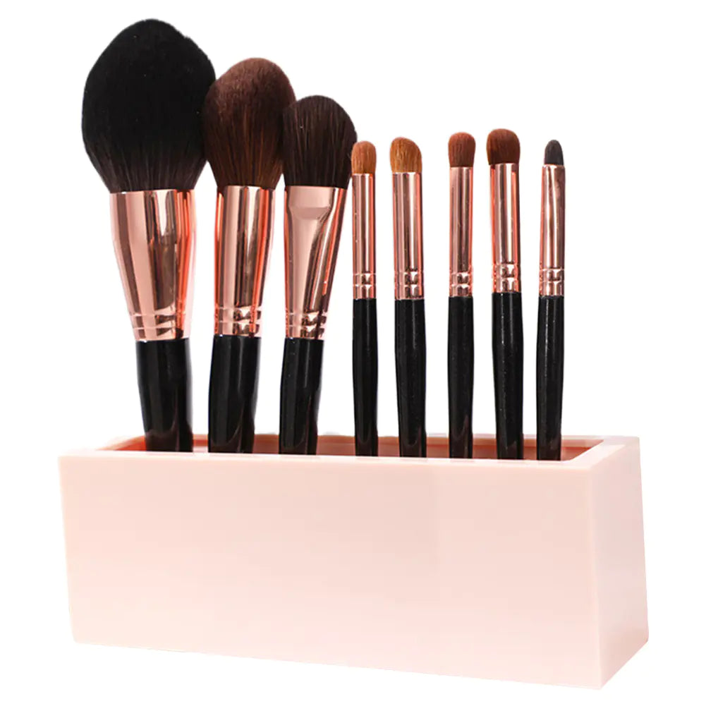 Silicone Makeup Brush Organizer and Desk Storage Box-Tay's Goodies