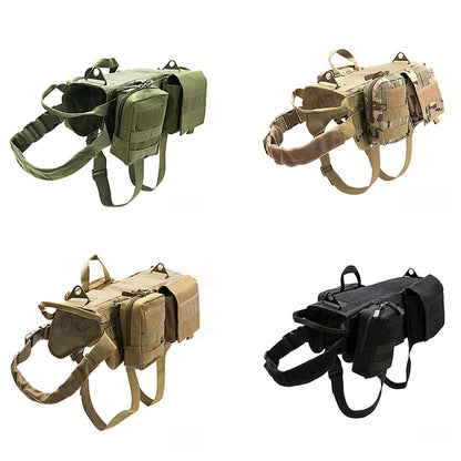 Tactical Military Dog Harness-Tay's Goodies