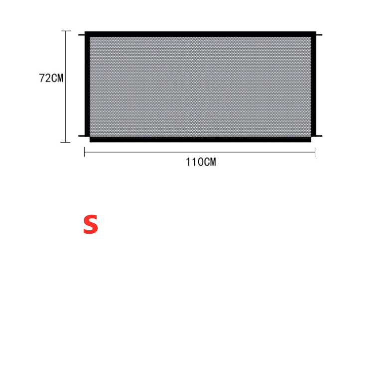 Black Foldable Protection Pet Safety Gate-Tay's Goodies