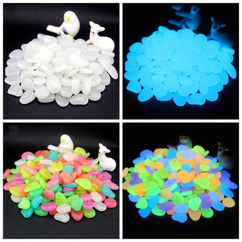 Glow in the Dark Garden Pebbles-Tay's Goodies