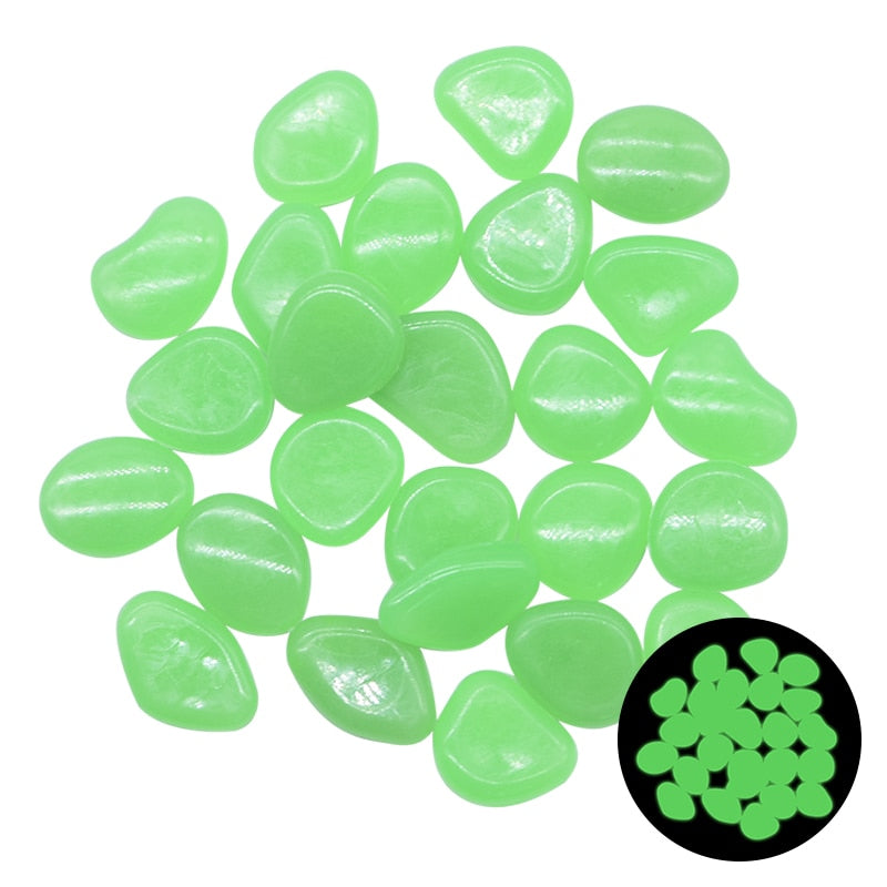 Glow in the Dark Garden Pebbles-Tay's Goodies