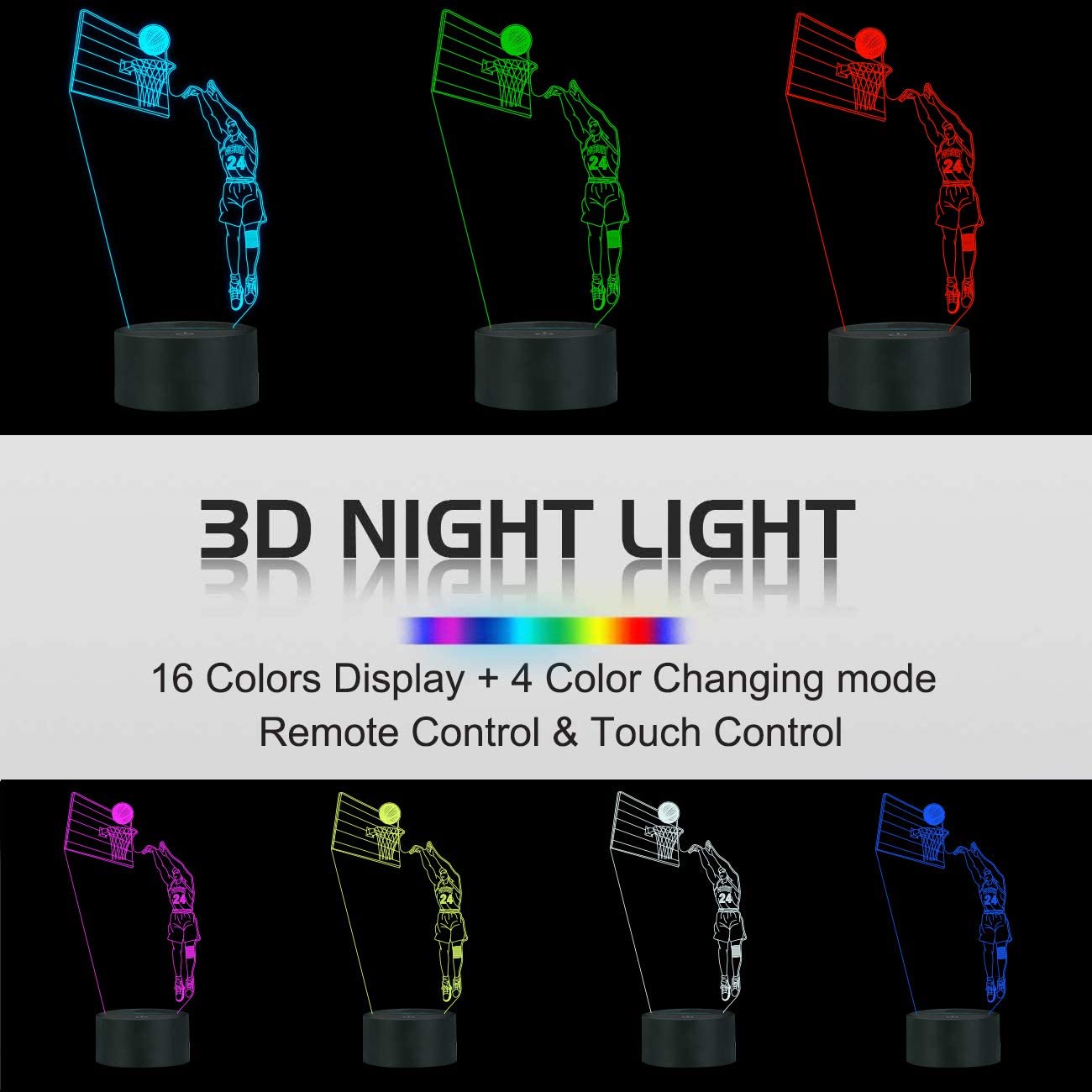Basketball 3D Lamp-Tay's Goodies
