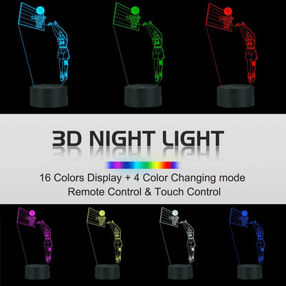 Basketball 3D Lamp-Tay's Goodies
