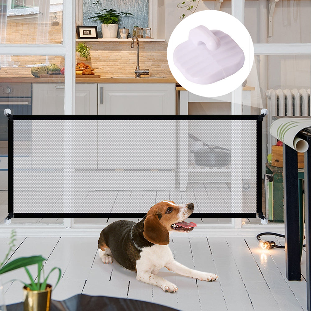 Black Foldable Protection Pet Safety Gate-Tay's Goodies