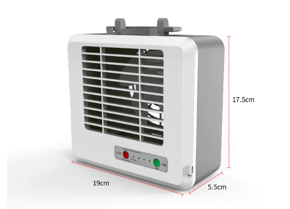 Mini Silent Office Fan with Cooling Air Conditioner-Tay's Goodies