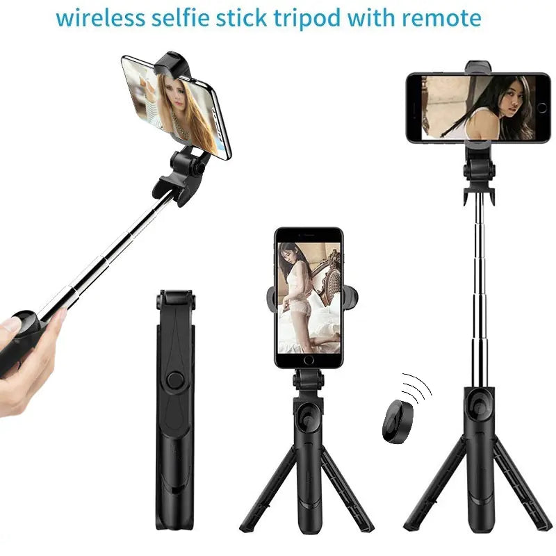 Bluetooth Selfie Stick and Phone Tripod Stand-Tay's Goodies