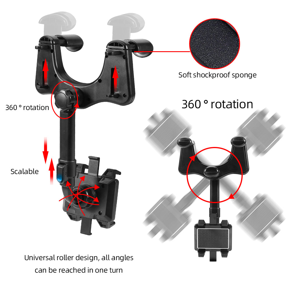 360° Rotatable Smart Phone Car Holder-Tay's Goodies