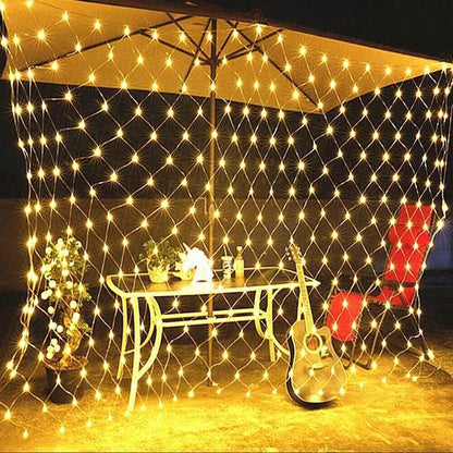 Net Mesh Solar Fairy Lights-Tay's Goodies