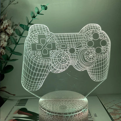 Creative Gamepad 3D LED Desk Lamp-Tay's Goodies