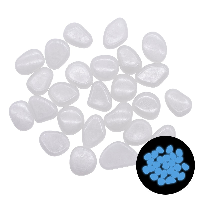 Glow in the Dark Garden Pebbles-Tay's Goodies