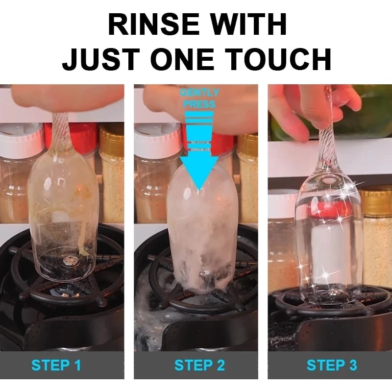 Glass Rinser Automatic Cup Washer-Tay's Goodies