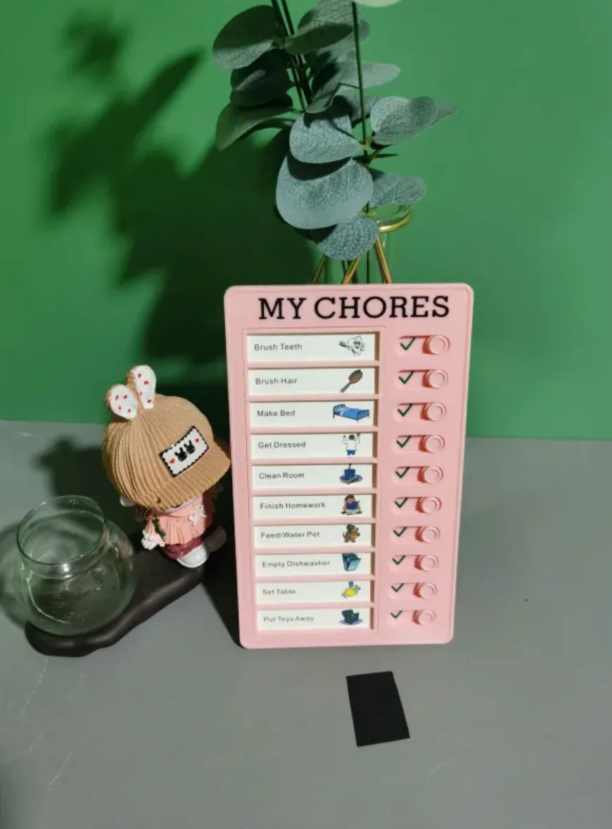 Reusable Habit Tracker for Kids-Tay's Goodies