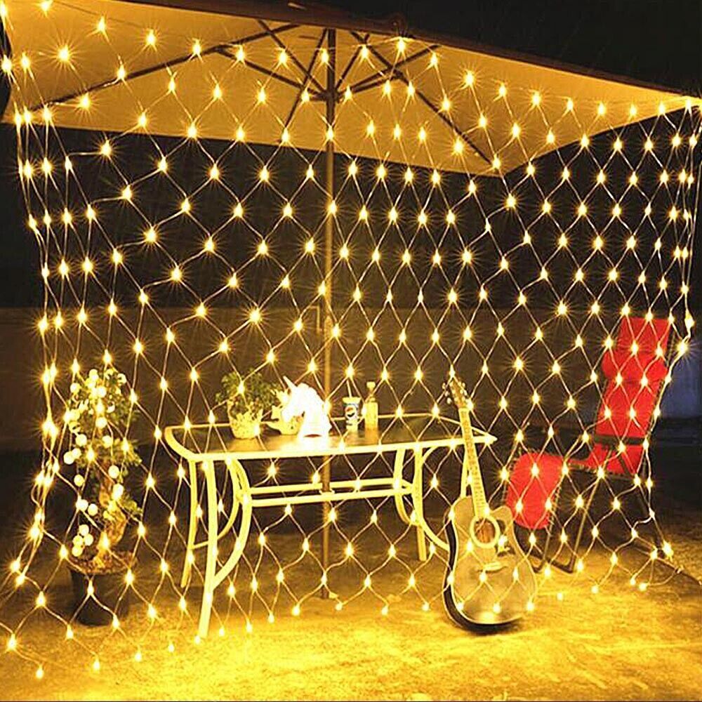 Net Mesh Solar Fairy Lights-Tay's Goodies