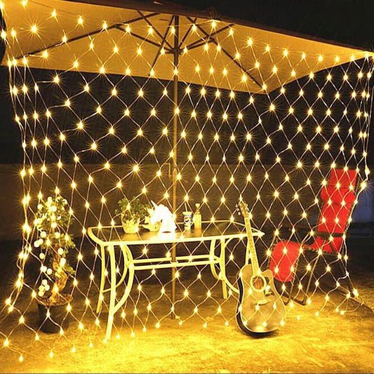 Net Mesh Solar Fairy Lights-Tay's Goodies