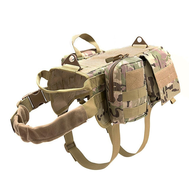 Tactical Military Dog Harness-Tay's Goodies