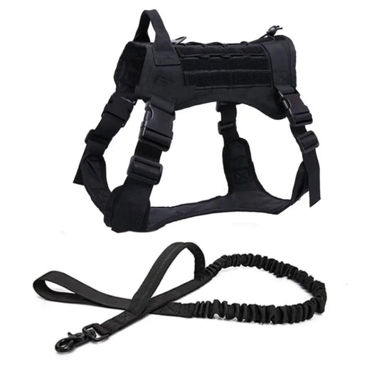 Tactical Large Dog Training Harness-Tay's Goodies